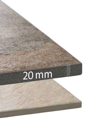 керамогранит толщиной 20мм
