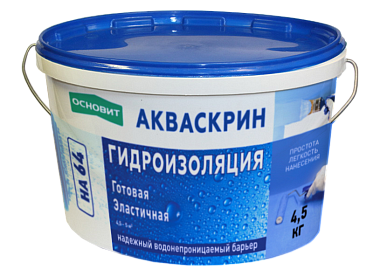 гидроизоляция основит акваскрин