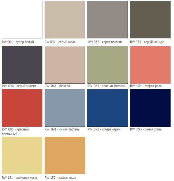 новые оттенки коллекции Rainbow