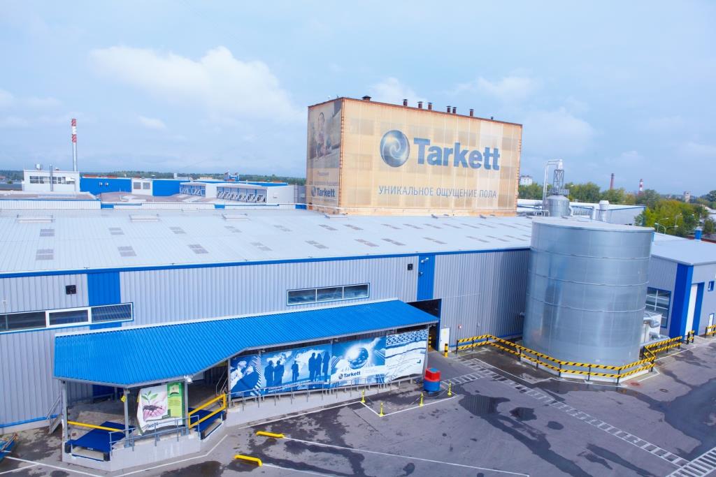 новая линия на зваоде таркетт