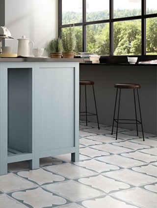 коллекция колизеум грес прованс в интерьере