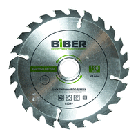 БИБЕР 85254 Диск пильный 230х32-30-20-16 z24,быстрый рез (25)