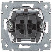 Legrand Galea Life Механизм переключателя двухклавишного проходного (775808)