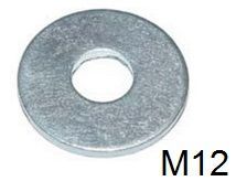 СВФС Шайба плоская увеличенная DIN 9021 М12 (25кг)