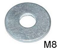 СВФС Шайба плоская увеличенная DIN 9021 М8 (1кг)