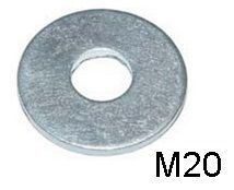 СВФС Шайба плоская увеличенная DIN 9021 М20 (1кг)