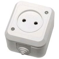 Makel п/герм бел. розетка б/з (18306) Makel п/герм бел. розетка б/з (18306)