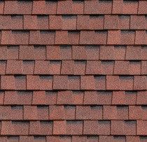 TILERCAT Гибкая черепица КВАДРО Красный