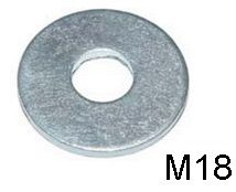 СВФС Шайба плоская увеличенная DIN 9021 М18 (25кг)
