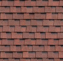 TILERCAT Гибкая черепица КВАДРО Красный