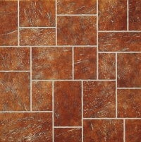 Керамогранит ColiseumGRES VENETO rosso/имитация брусчатки 45*45