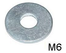 СВФС Шайба плоская увеличенная DIN 9021 М6 (25кг) СВФС Шайба плоская увеличенная DIN 9021 М6 (25кг)