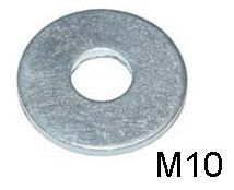 СВФС Шайба плоская увеличенная DIN 9021 М10 (25кг)